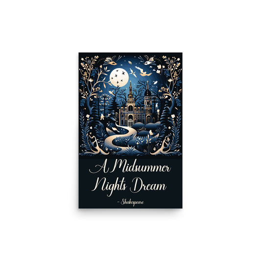 A Midsummer Nights Dream Museum Quality Poster Thick Matte 12X18