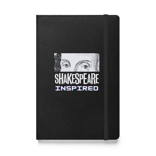 Shakespeare Inspired Hardcover Bound Notebook Elastic Closure 1