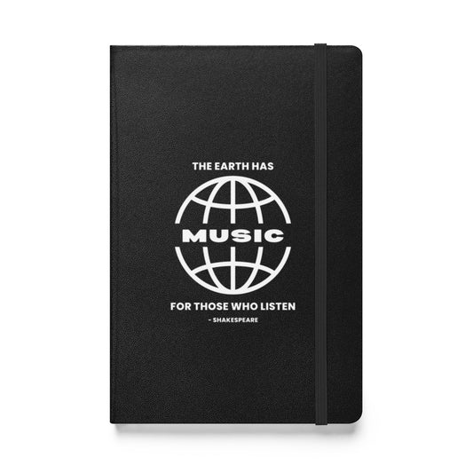 The Earth Has Music Hardcover Bound Notebook Elastic Closure 3