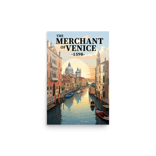 The Merchant Of Venice Premium Travel Poster 12X18 1