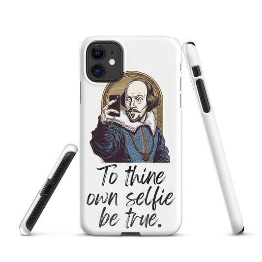 To Thine Own Selfie Be True Lightweight Iphone Case Iphone 11 Front 65222Dadb8912