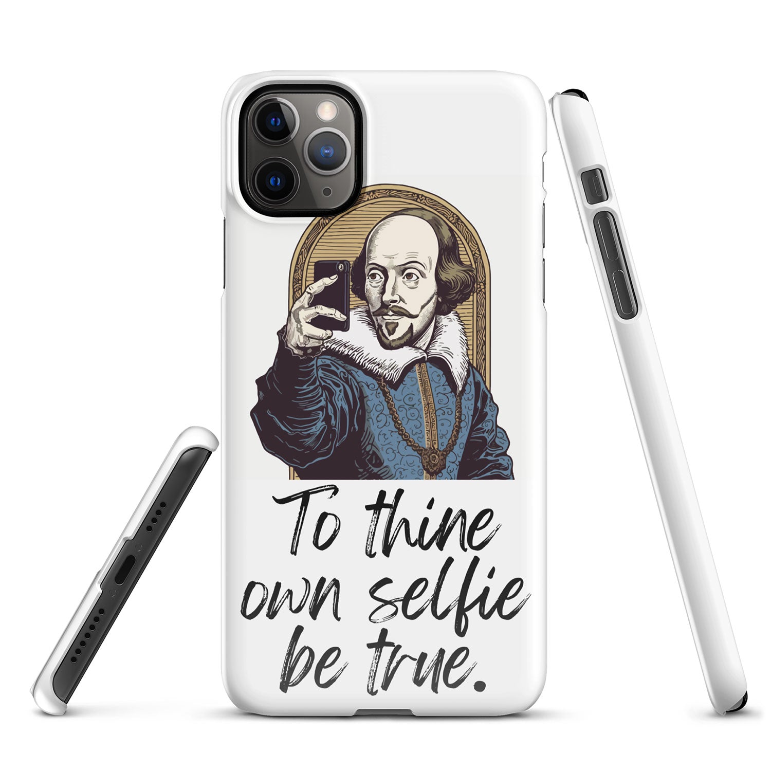 To Thine Own Selfie Be True Lightweight Iphone Case Iphone 11 Pro Max Front 65222Dadb8A51