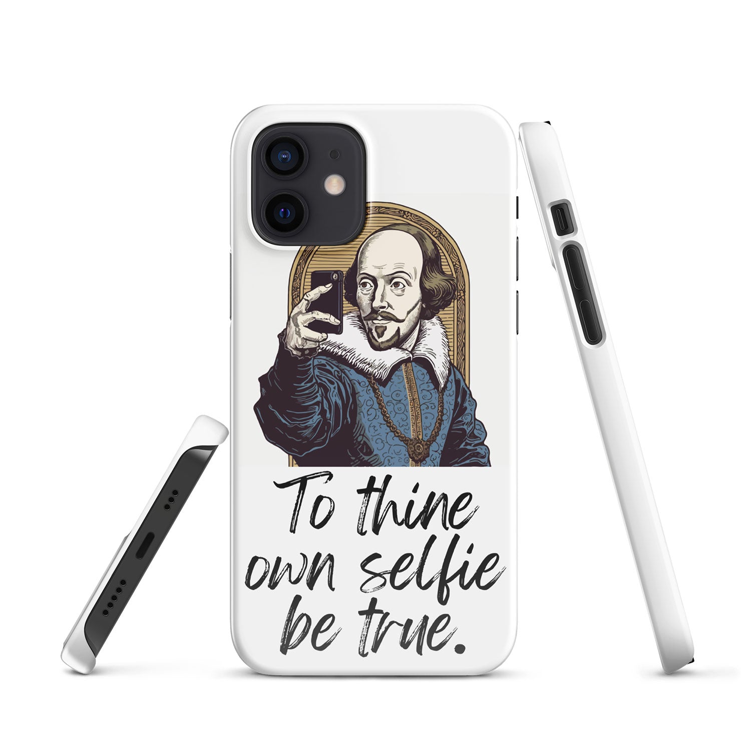 To Thine Own Selfie Be True Lightweight Iphone Case Iphone 12 Front 65222Dadb8Ad2