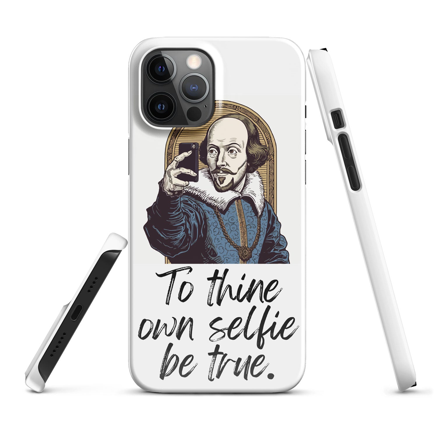 To Thine Own Selfie Be True Lightweight Iphone Case Iphone 12 Pro Max Front 65222Dadb8B4D