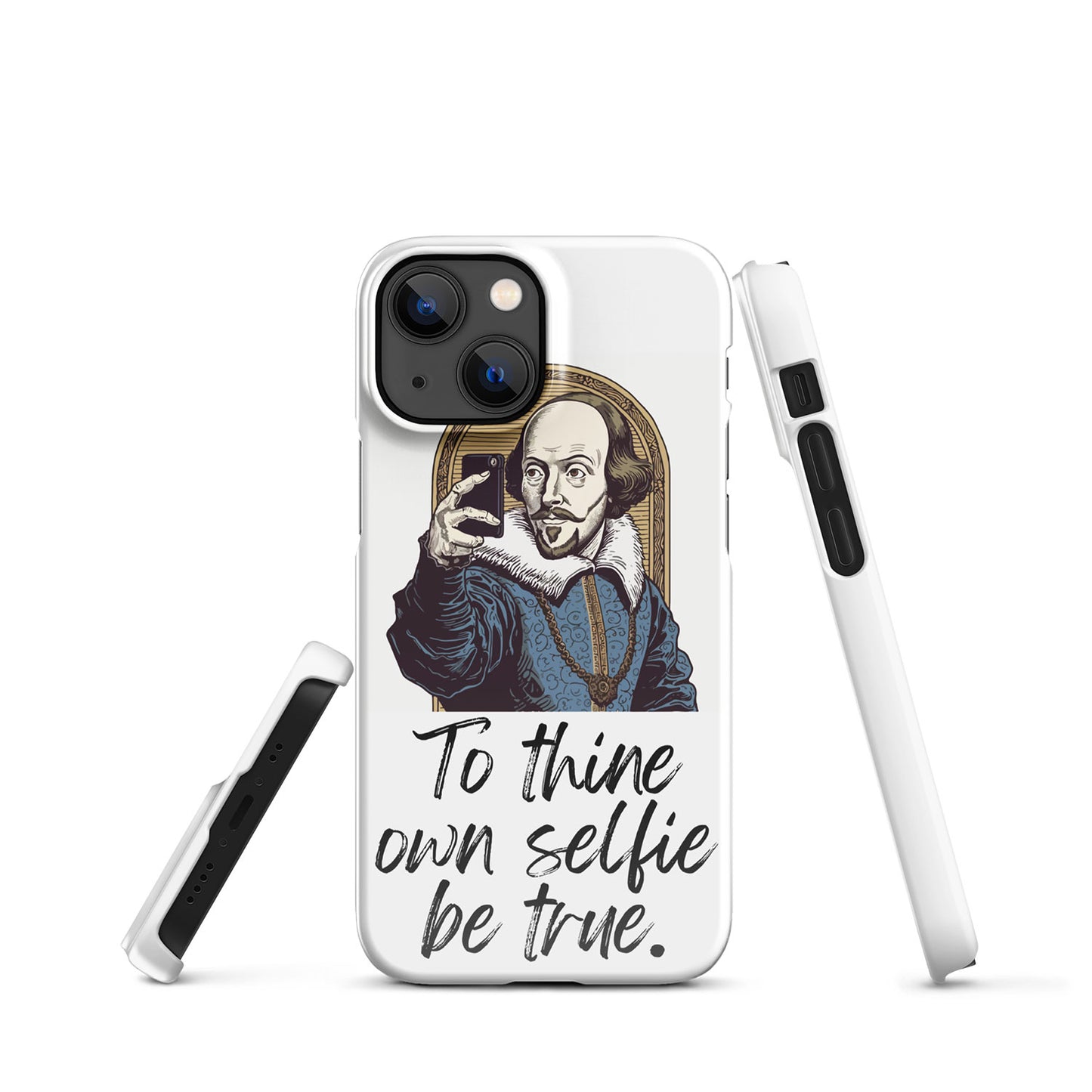 To Thine Own Selfie Be True Lightweight Iphone Case Iphone 13 Mini Front 65222Dadb8B8A