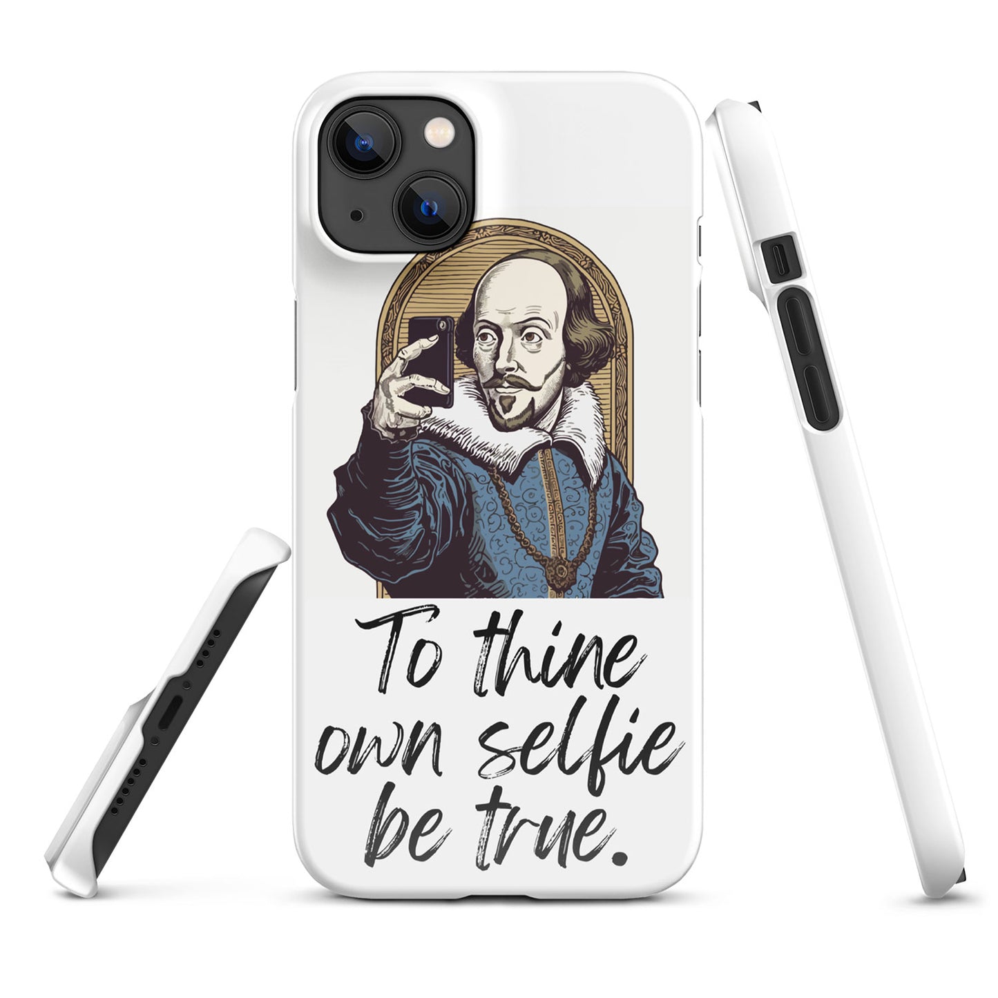 To Thine Own Selfie Be True Lightweight Iphone Case Iphone 14 Plus Front 65222Dadb8Cb5