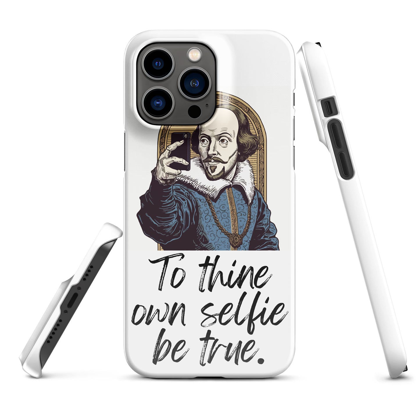 To Thine Own Selfie Be True Lightweight Iphone Case Iphone 14 Pro Max Front 65222Dadb8D2C