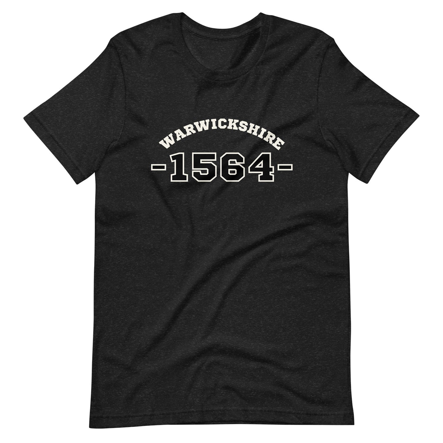 Warwickshire 1564 Heather Pre Shrunk Unisex T Shirt 1