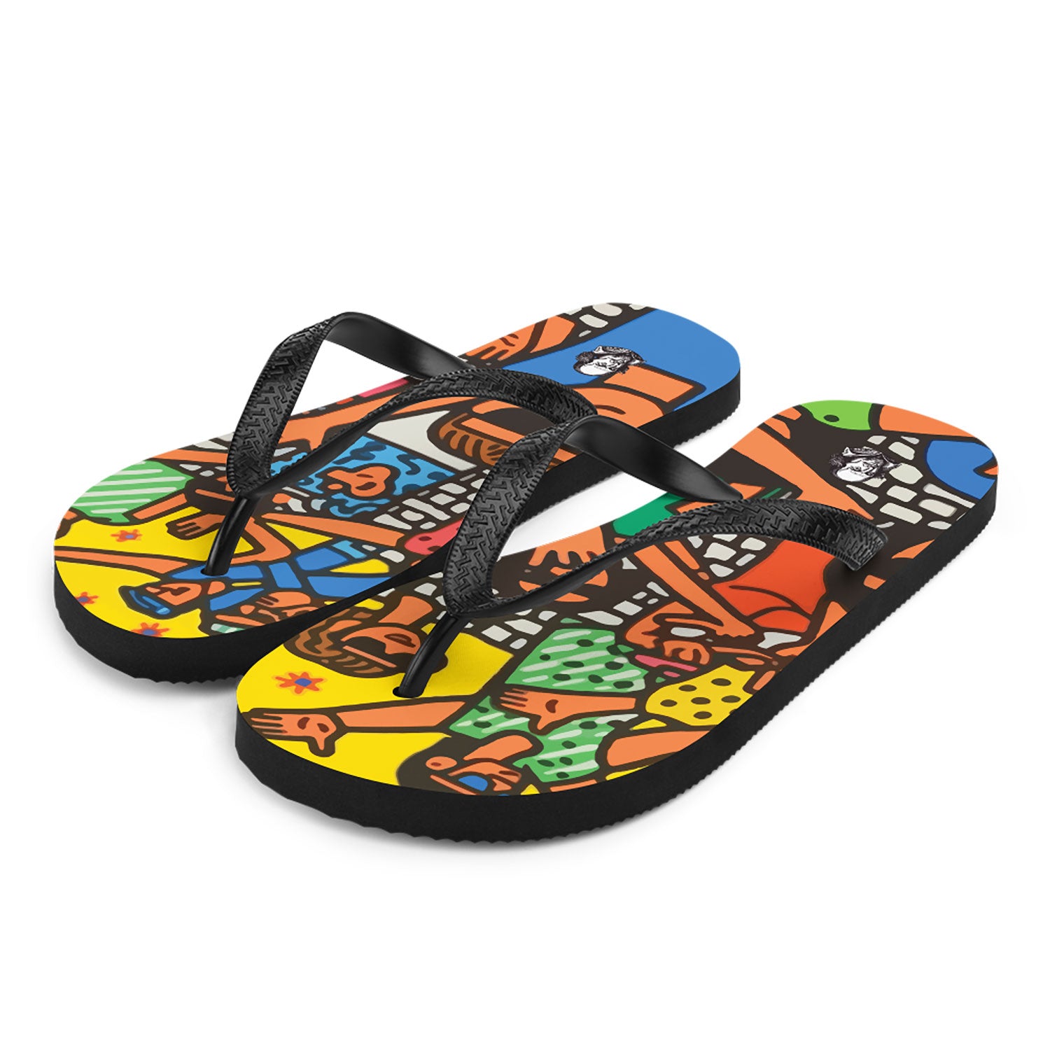 What Fools These Mortals Be Rubber Sole Flip Flops 2