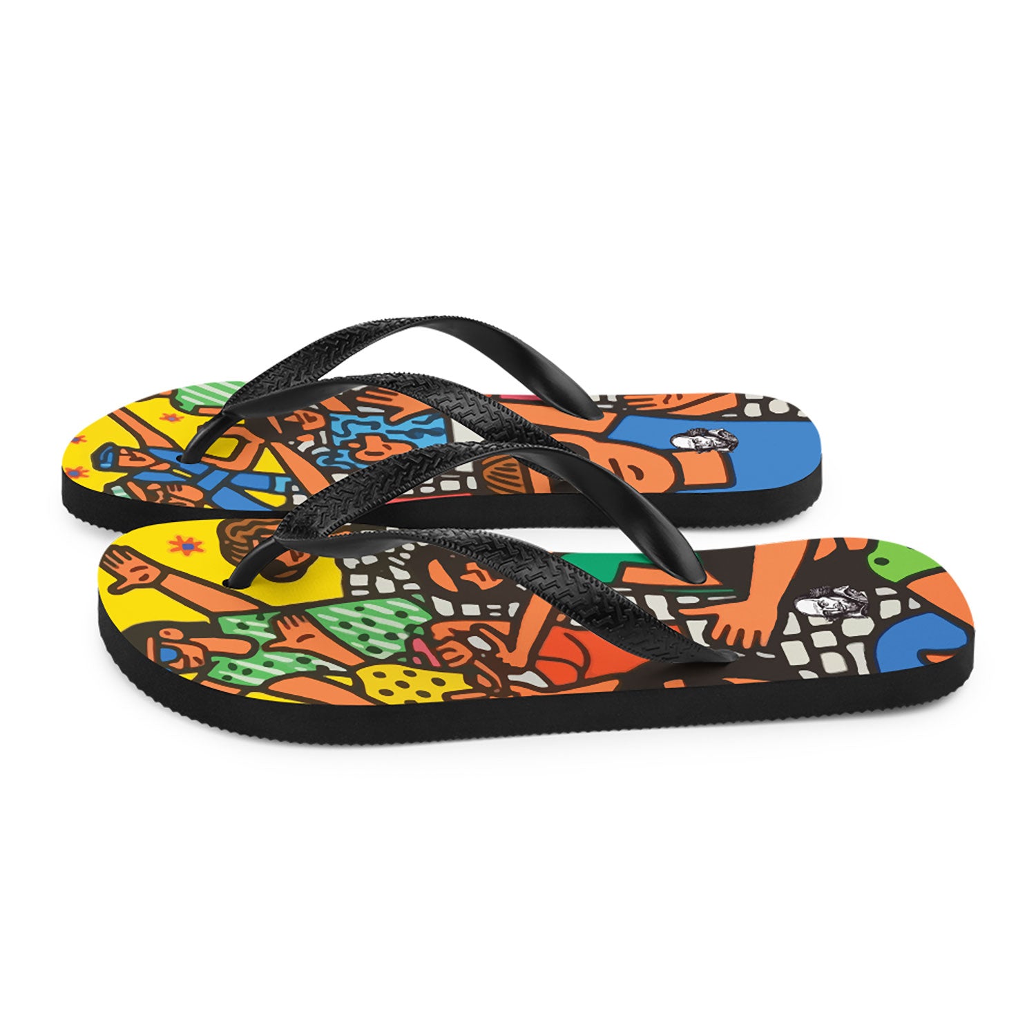 What Fools These Mortals Be Rubber Sole Flip Flops 6