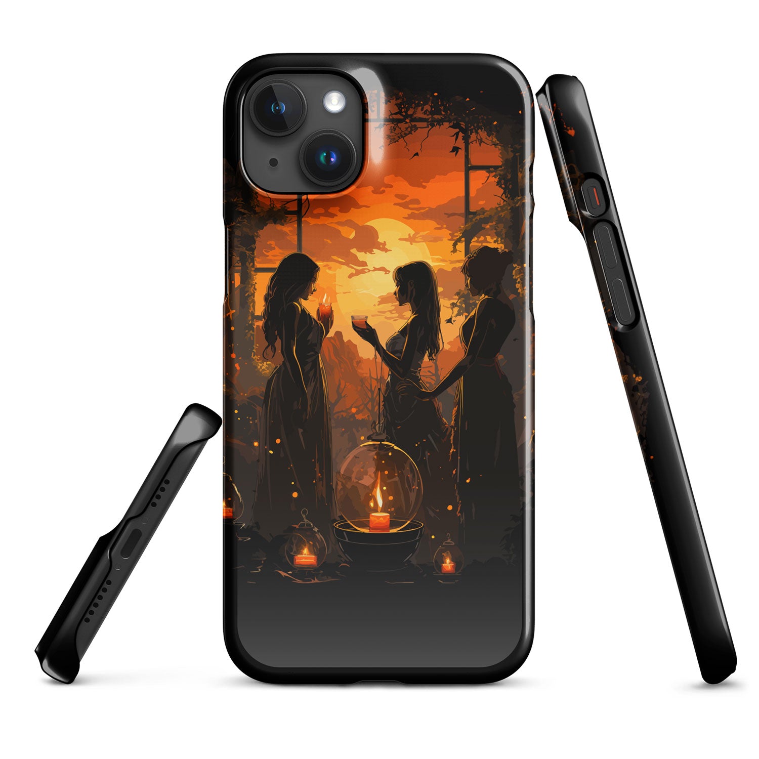 Double Double Toil Trouble Lightweight Iphone Case Iphone 15 Plus Front 652345Fa96A8D