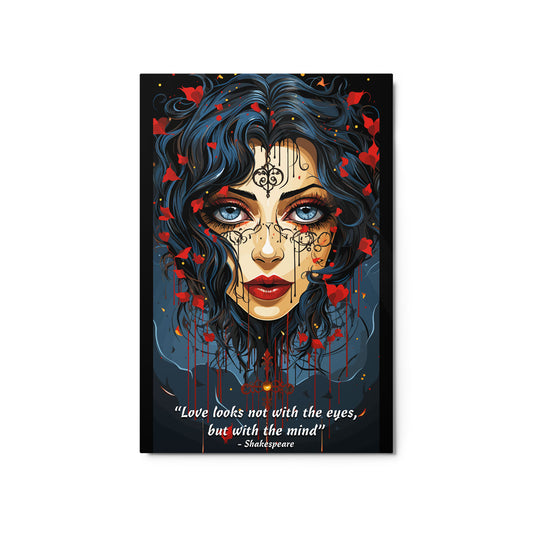 Love Looks Not With The Eyes Large High Quality Metal Print Artwork 20X30 1