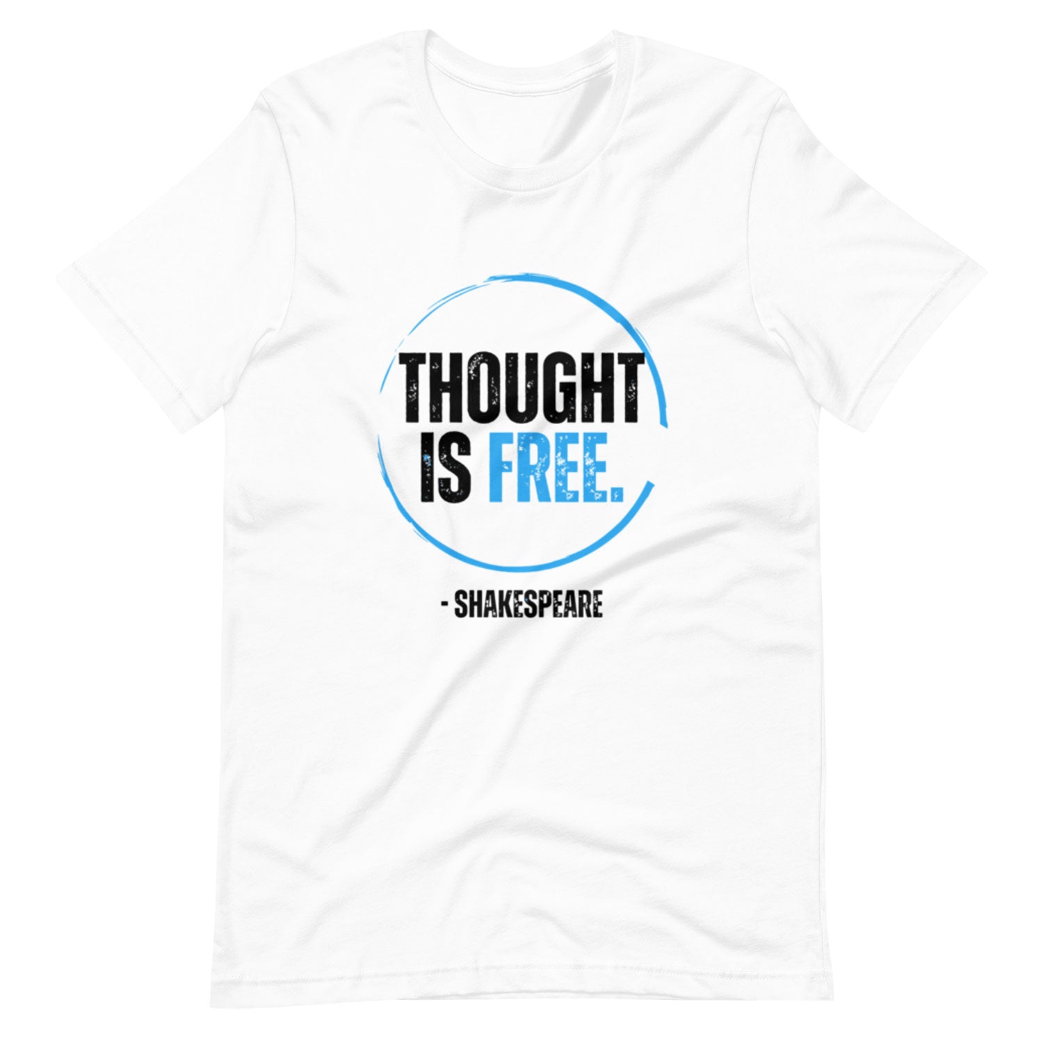 Thought Is Free Pre Shrunk Unisex T Shirt 100 Cotton 2